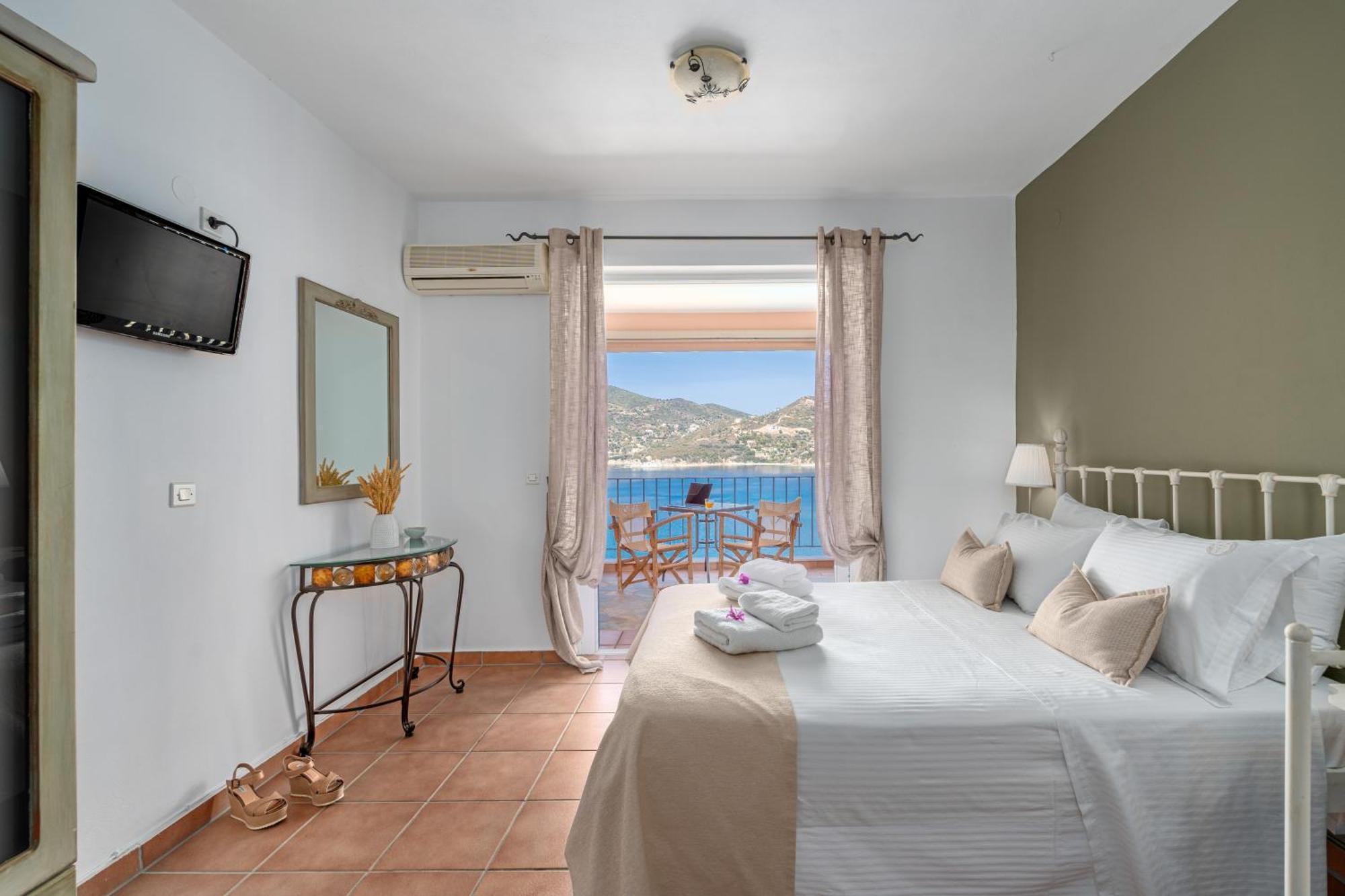 Niovi Seaview Apartments Agii Apostoli Exterior foto