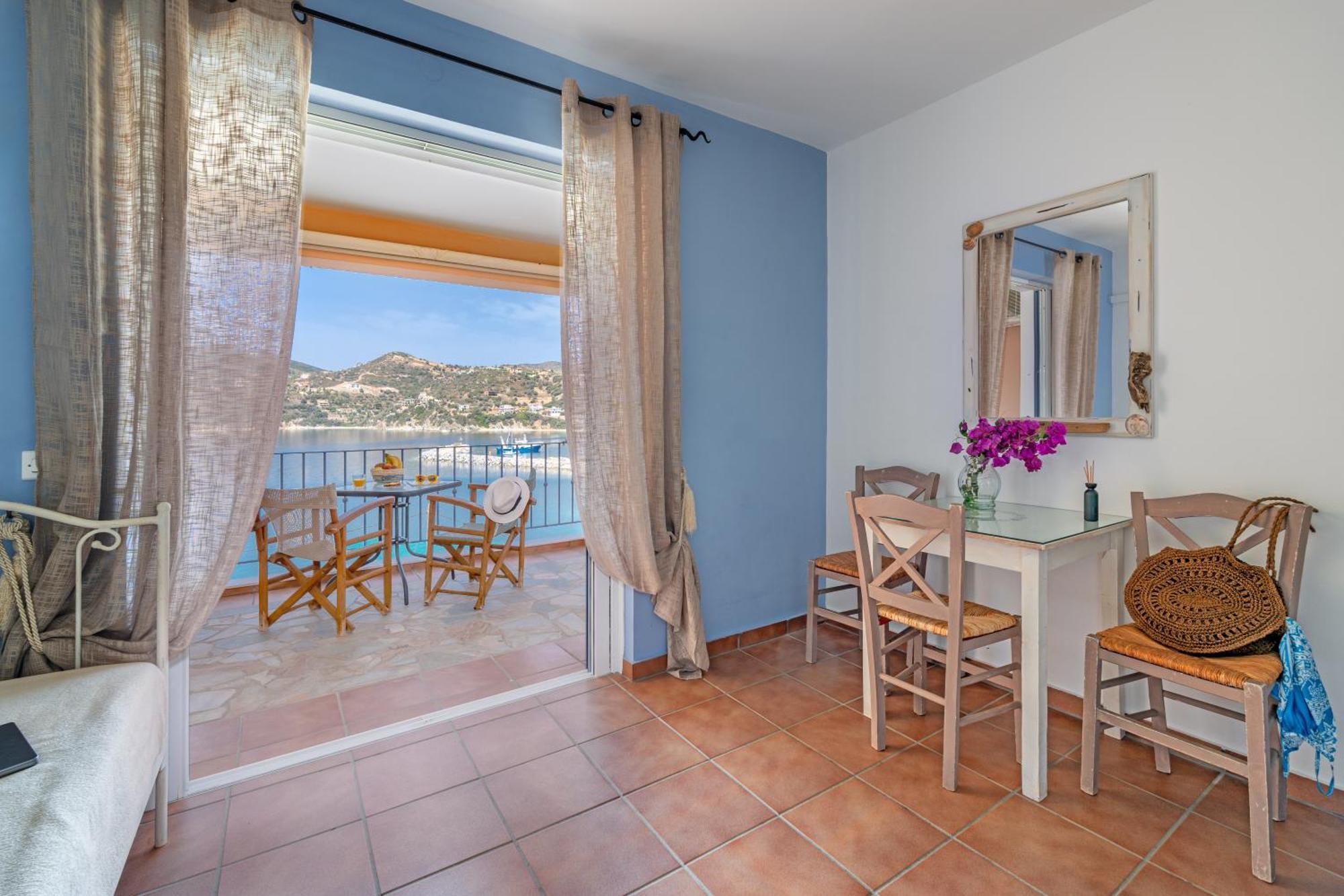 Niovi Seaview Apartments Agii Apostoli Exterior foto